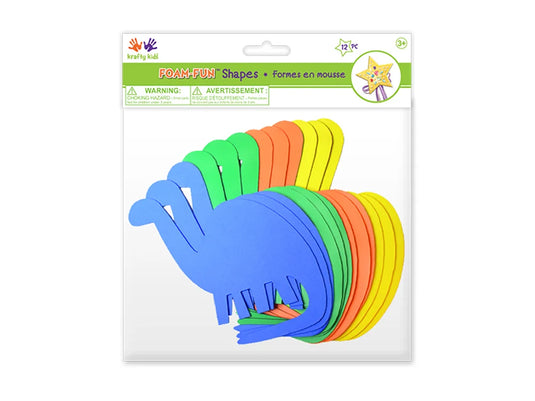 Krafty Kids: 6" Foam Shapes O) Dino