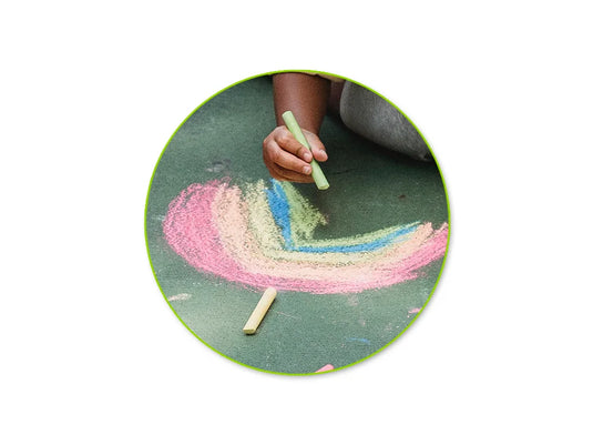 Krafty Kids: Lil' Artist Chalk 12pk Washable A) Color Mix