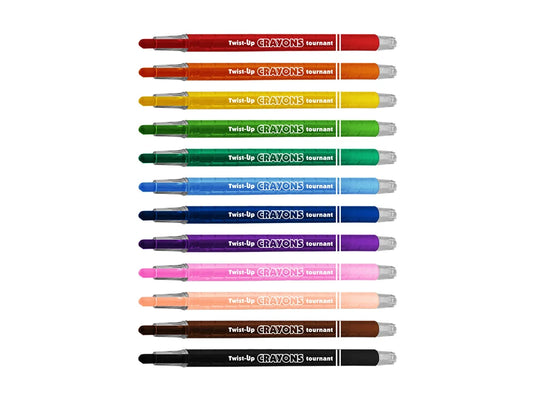 Krafty Kids: Lil' Artist Twist-Up Crayons 12pk