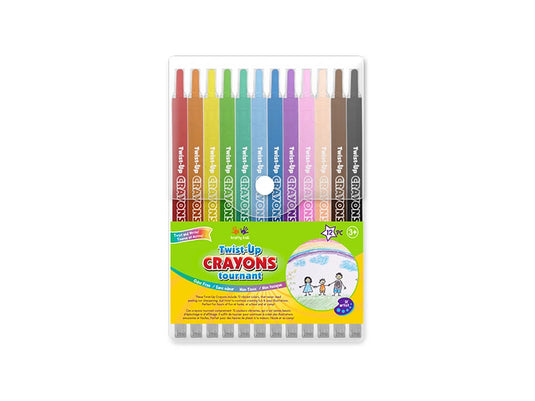 Krafty Kids: Lil' Artist Twist-Up Crayons 12pk