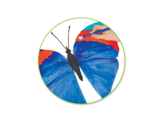 Krafty Kids: Lil' Artist Chunky Brushes x3 B) Stencil Bristle