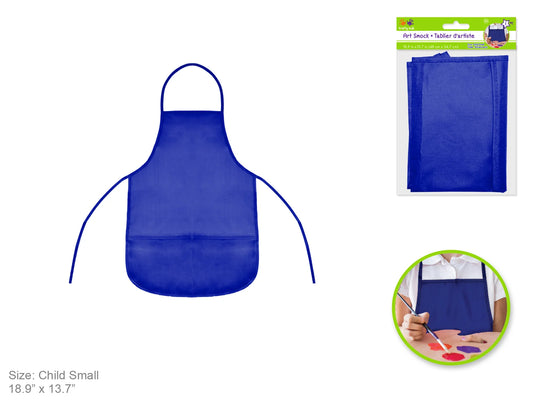 Krafty Kids: Less-Of-A-Mess 2-Pocket Smock Sml 18.9"x13.7"