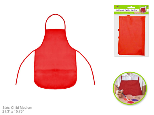 Krafty Kids: Less-Of-A-Mess 2-Pocket Smock Med 21.3"x15.75"