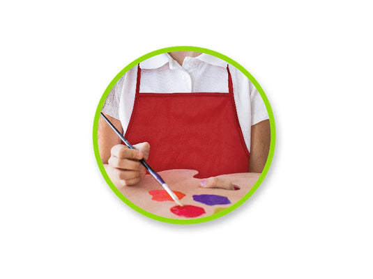 Krafty Kids: Less-Of-A-Mess 2-Pocket Smock Med 21.3"x15.75"