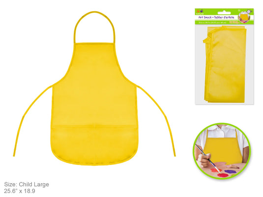 Krafty Kids: Less-Of-A-Mess 2-Pocket Smock Lrg 25.6"x18.9"