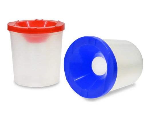 Krafty Kids: Lil' Artist Less-Of-A-Mess Brush Washer Cups/Paint Pots