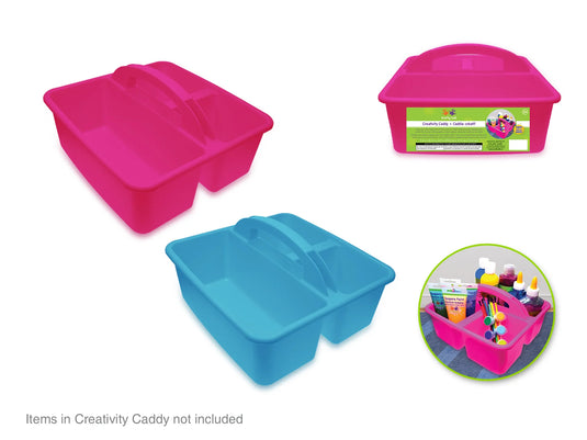 Krafty Kids: Less-Of-A-Mess Creativity Caddy 9.4"x8.5"x4.9"