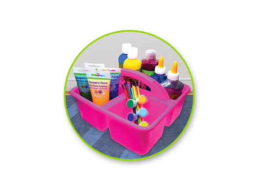 Krafty Kids: Less-Of-A-Mess Creativity Caddy 9.4"x8.5"x4.9"