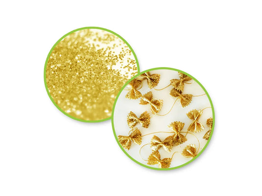 Twinkle Town: 21g Glitter Shaker Jars 3x7g Asst w/Screw-Top A) Gold/Silver/Multi