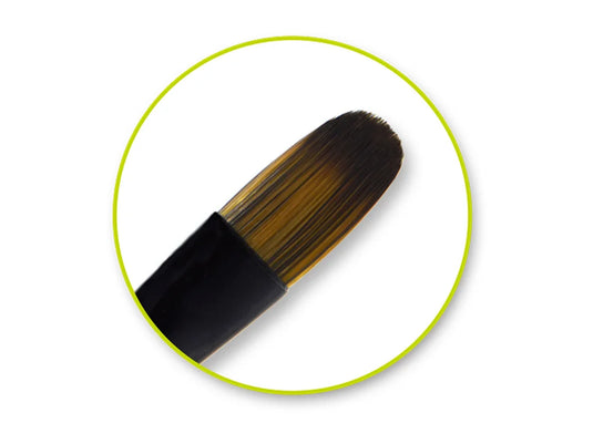 Artist Brush Set: The Golden Era Set x5 Wood Handle A) Background