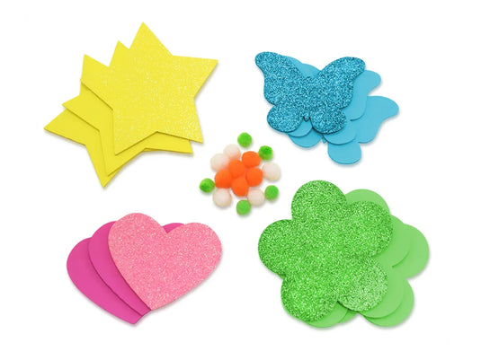 Krafty Kids Kit: DIY Foam Craft Kits Themed C) Sweet