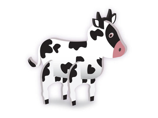 Krafty Kids Kit: DIY Foam-Fun Standing Kit (makes 1) J) Cow