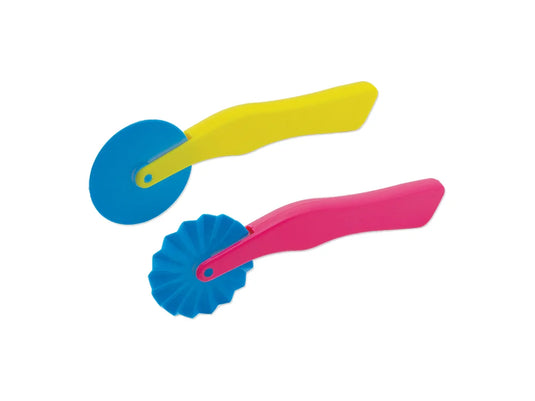 Krafty Kids: Lil' Artist Clay-Dough Tools- Hand Cutter Wheels 7.3"