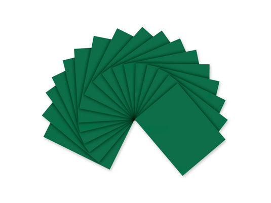 Fun Foam Sheets: 9"x12" Bulk 2mm Barcoded Sheets B) Hunter Green