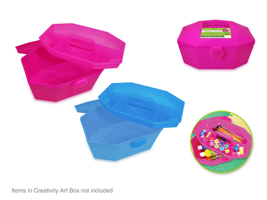 Krafty Kids: Less-Of-A-Mess Creativity Art Box 11.8"x8.7"x6.3"
