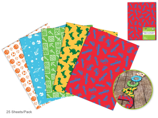 Fun Foam Sheets: 9"x12" 2mm Designer Foam I) Lil' Dude