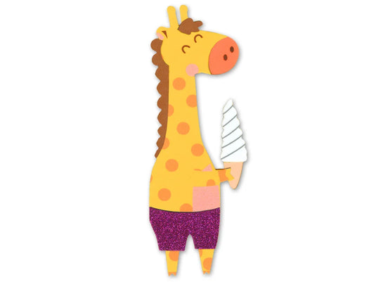 Krafty Kids Kit: DIY Foam-Fun Character Kit (makes 1) F) Giraffe