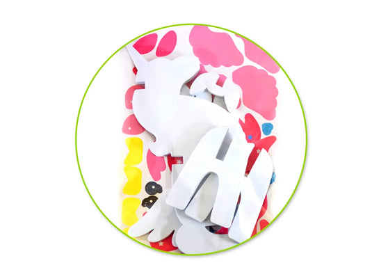 Krafty Kids Kit: DIY Foam-Fun Standing Kit (makes 1) D) Unicorn