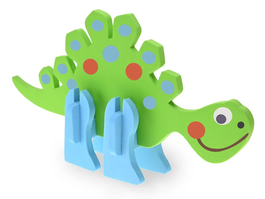 Krafty Kids Kit: DIY Foam-Fun Standing Kit (makes 1) F) Stegosaurus