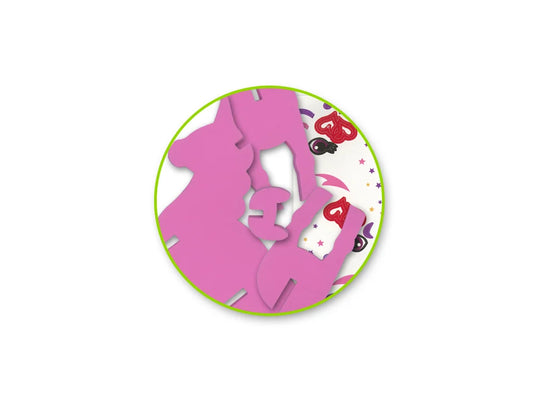 Krafty Kids Kit: DIY Foam-Fun Standing Kit (makes 1) G) Pink Unicorn