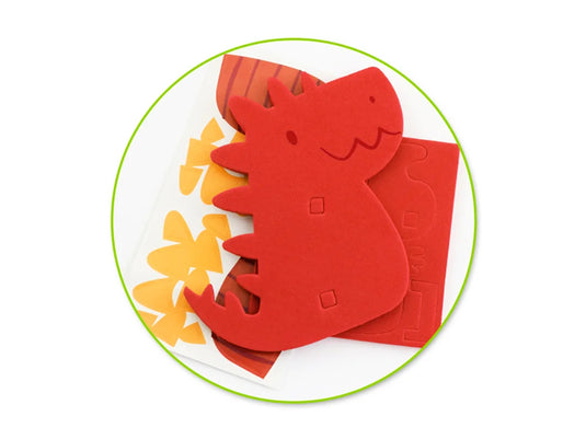 Krafty Kids Kit: DIY Foam-Fun Standing Kit (makes 1) I) T-Rex