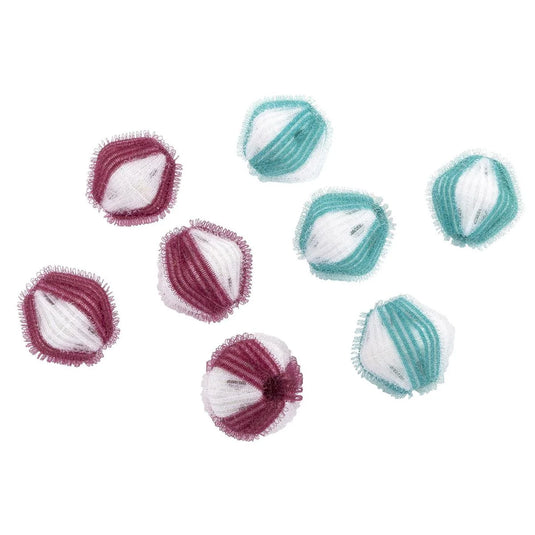 H.E. 4-PC Laundry Hair Lint Catcher Dia 3.5cm, Double blister