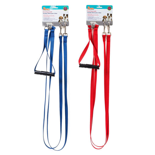 PAWS Dual Dog Leash, hang card