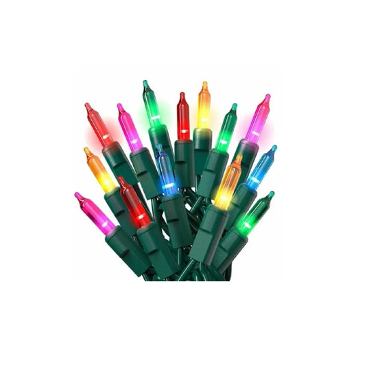 INDOOR/OUTDOOR LED COLORED- 100 lt Mini light set