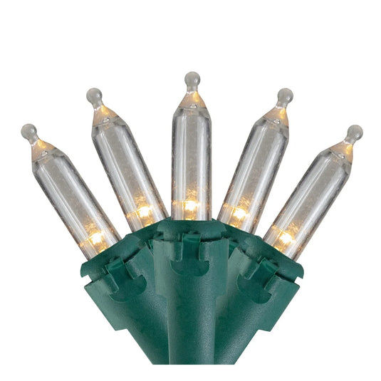 INDOOR/OUTDOOR LED WHITE- 100lt Mini light set