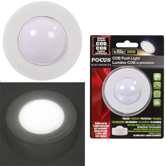 Focus Electronic, COB Push Light 6X3CM