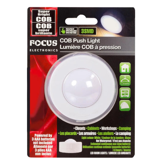 Focus Electronic, COB Push Light 6X3CM