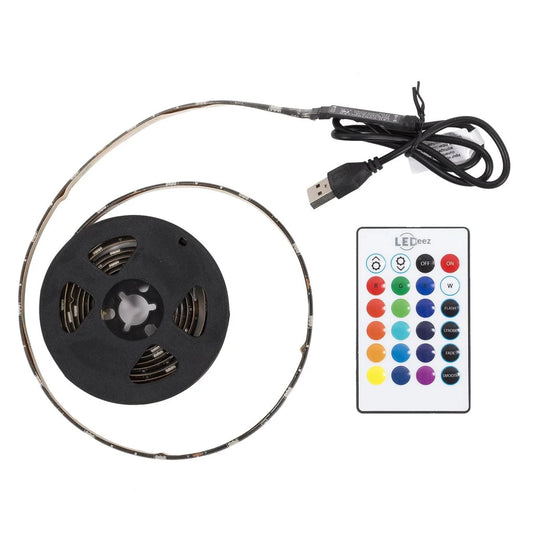 iFocus LED Multicolour Strip Lights 78"/2M 6.5ft/Remote control