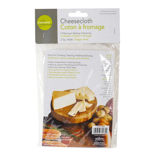 L.Gourmet 39.5"x73"Cheese Cloth, 100% Cotton, pbh (CS)
