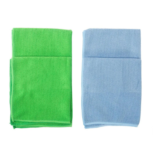 H.E. 2-PC Premium Microfiber Cloth , H/C, 30cm x 35cm (CS)