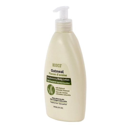 Bodico, 354ml Oatmeal Lotion, label, Made in Canada