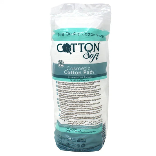 COTTON SOFT COSMETIC PADS 50CT