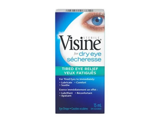 Visine for Dry Eye Tired Eye Relief 15ml