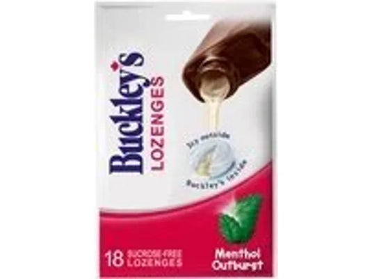 Buckley's Lozenges Menthol Outburst