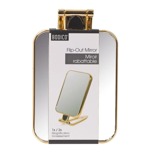 Bodico, 1x/2x Flip-Out Mirror 18.5*11.8cm,