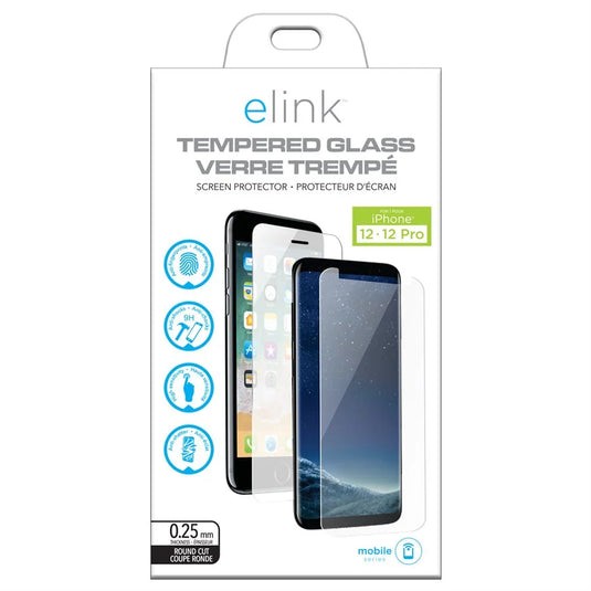 ELINK TEMPERED GLASS - IPHONE 12 / 12 PRO