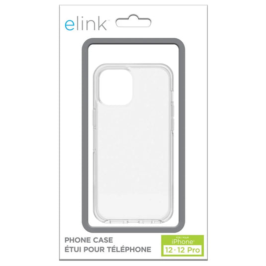 ELINK PHONE CASE CLEAR TPU - IPHONE 12 / 12 PRO