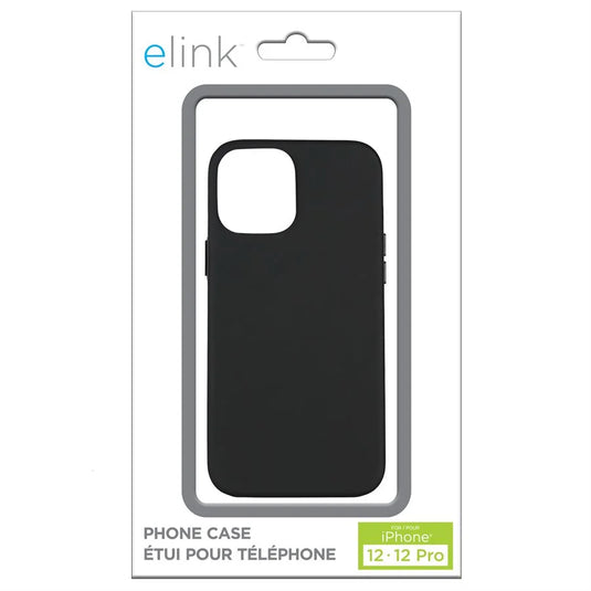 ELINK PHONE CASE BLACK TPU - IPHONE 12 / 12 PRO