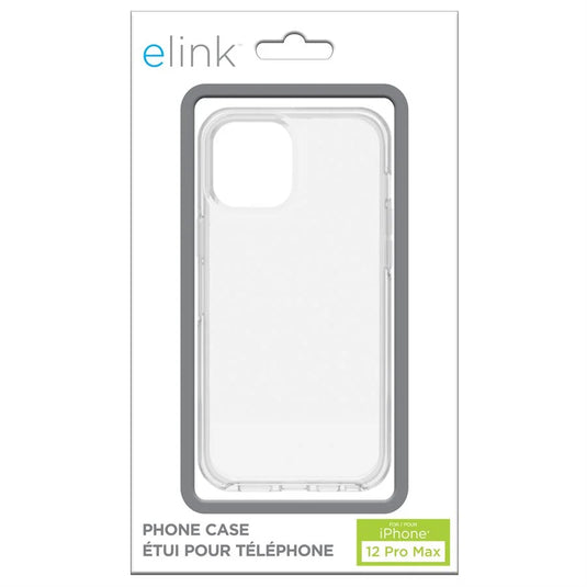 ELINK PHONE CASE CLEAR TPU - IPHONE 12 PRO MAX