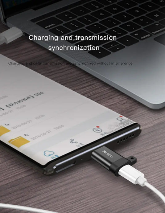 Micro To Type-C Mini OTG Adapter Charging Transmission