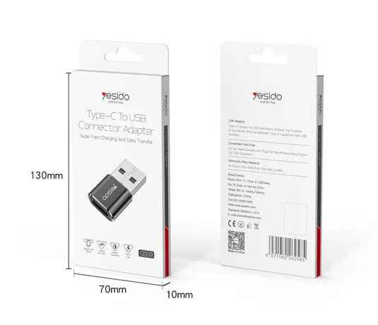 USB type C U-disk card reader mouse convert OTG adapter