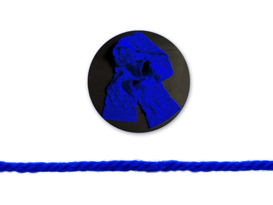 Needlecrafters: 50g Acrylic Yarn Standard Ball Dyed H) Royal Blue