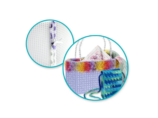 Plastic Canvas: 7-Mesh 10.5"x13.5" White