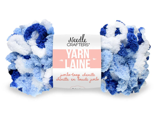 Needlecrafters: 100g Poly Jumbo-Loop Chenille Yarn Ball A) Sky