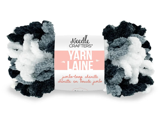 Needlecrafters: 100g Poly Jumbo-Loop Chenille Yarn Ball F) Classic