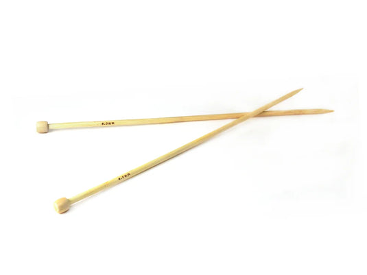 Needlecrafters: #10 (6mm) Bamboo Knitting Needles 35cm